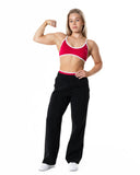Clean Wide Sweatpants - Svart