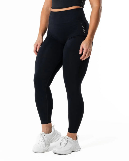 Velocity Scrunch Tights Regular - Black