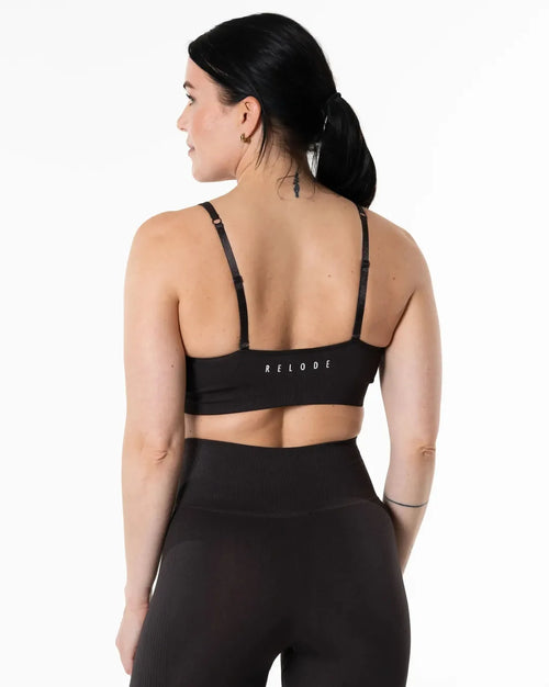 Slipstream Seamless Top - Deep Brown