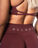 Prime Scrunch Shorts 7,5" - Burgundy