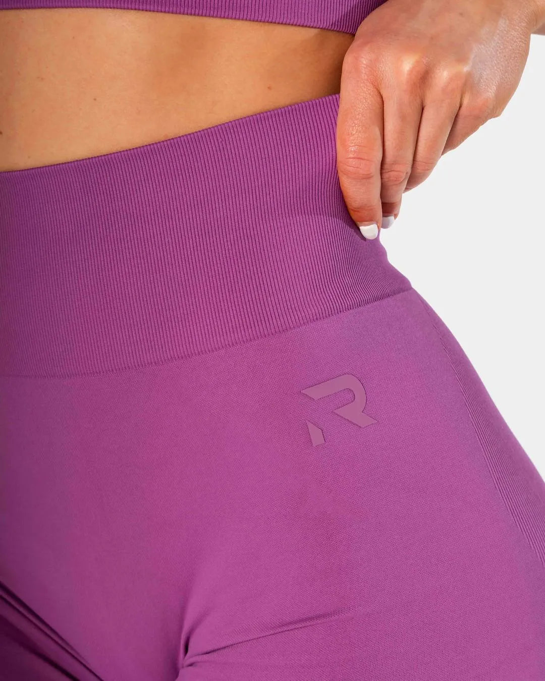 Radiant Scrunch Tights - Neonlila
