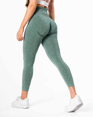 Echo Seamless Tights - Teal Green