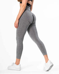 Echo Seamless Tights - Mörkgrå