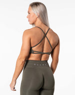 Prime Seamless Top - Khaki Green