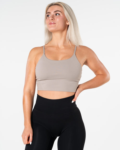 Core Crop Top - Beige