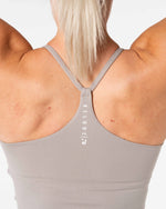 Core Singlet Top - Beige