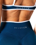Hybrid Contrast Tights - Blue