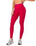 Hybrid Contrast Tights - Berry