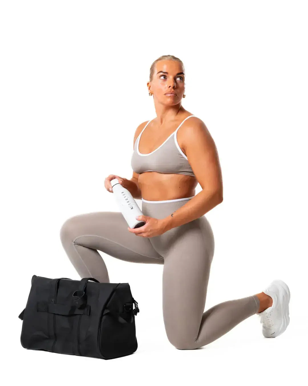 Hybrid Contrast Tights - Dune