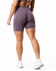 Prime Scrunch Shorts - Dusty Purple