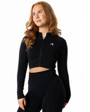 Prime Zip Longsleeve - Svart