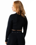 Prime Zip Longsleeve - Svart