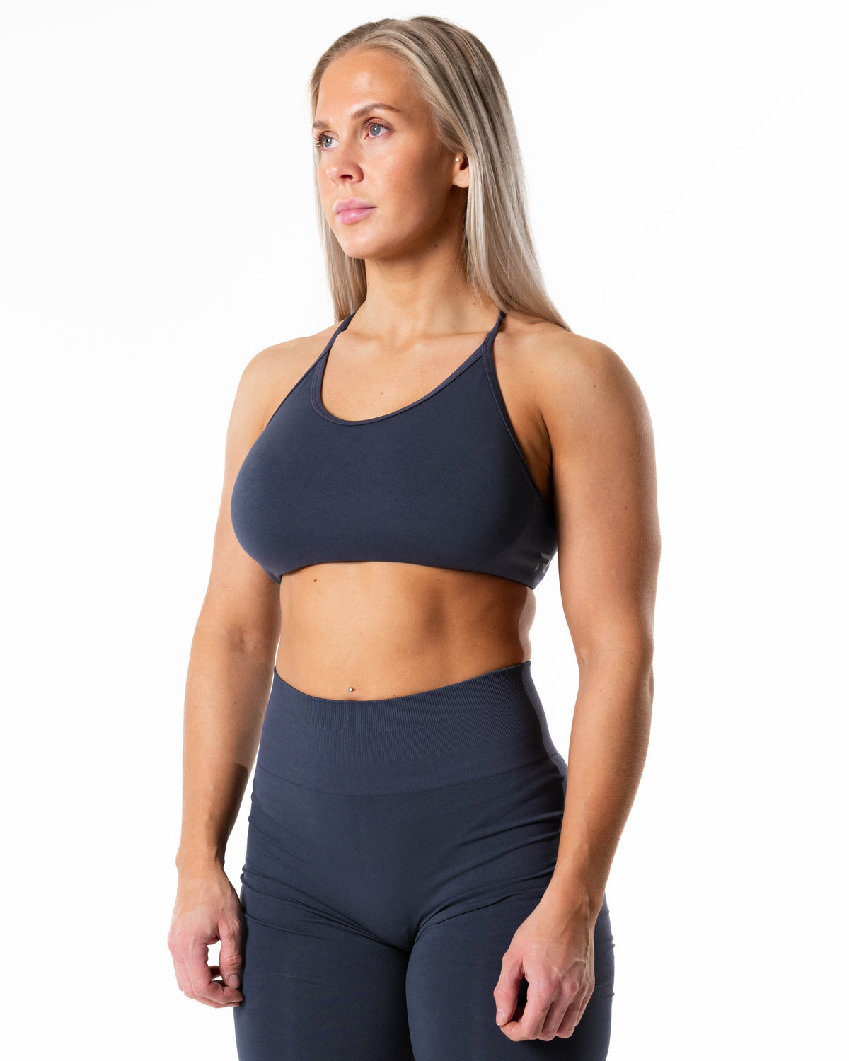 Prime Seamless Top - Dusty Blue