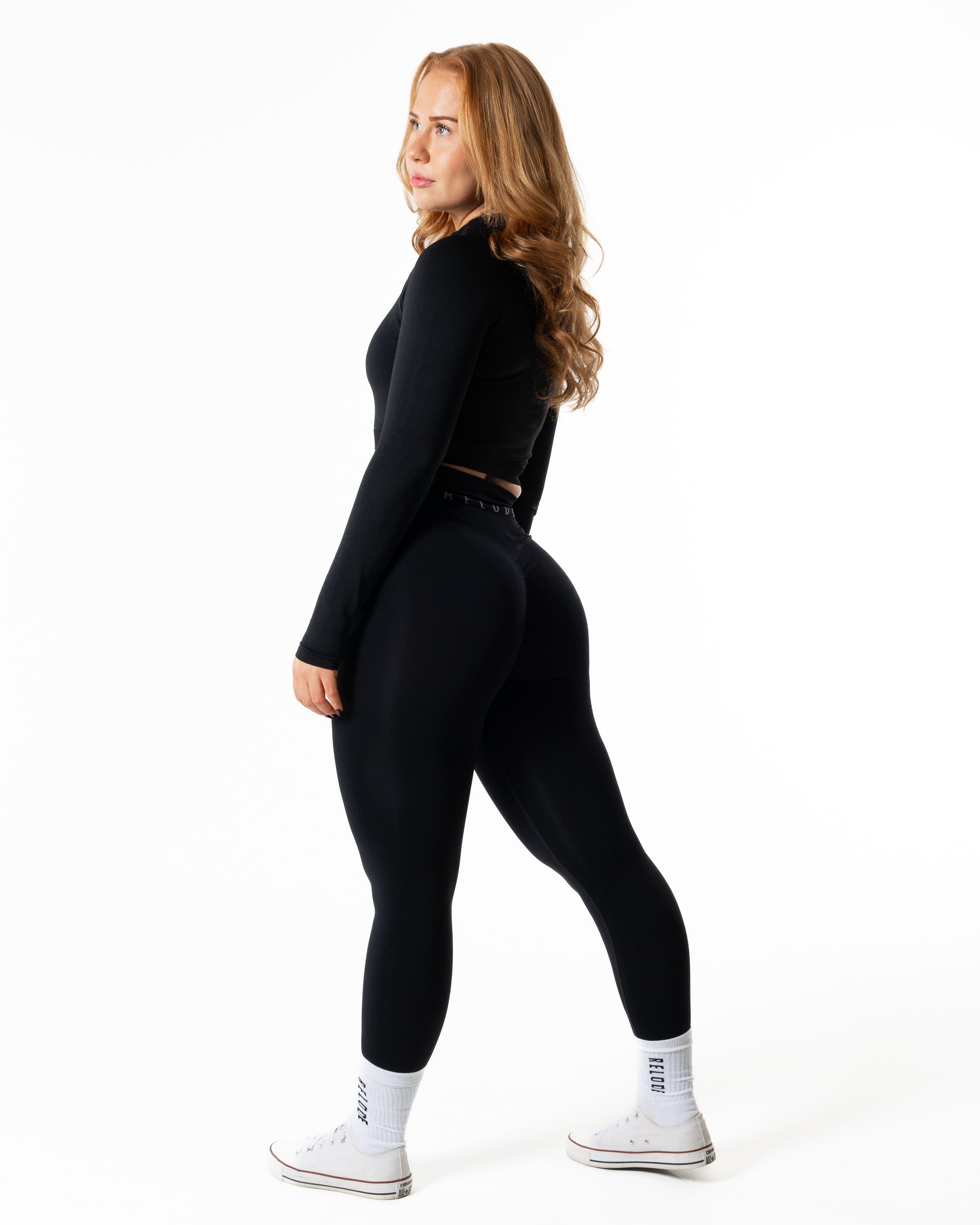 Prime Zip Longsleeve - Svart