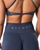 Prime Scrunch Shorts 7,5" - Dusty Blue
