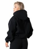 Clean Oversized Hoodie - Svart