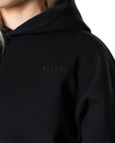 Clean Oversized Hoodie - Black