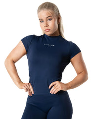 Aura Seamless T-shirt - Midnight Blue