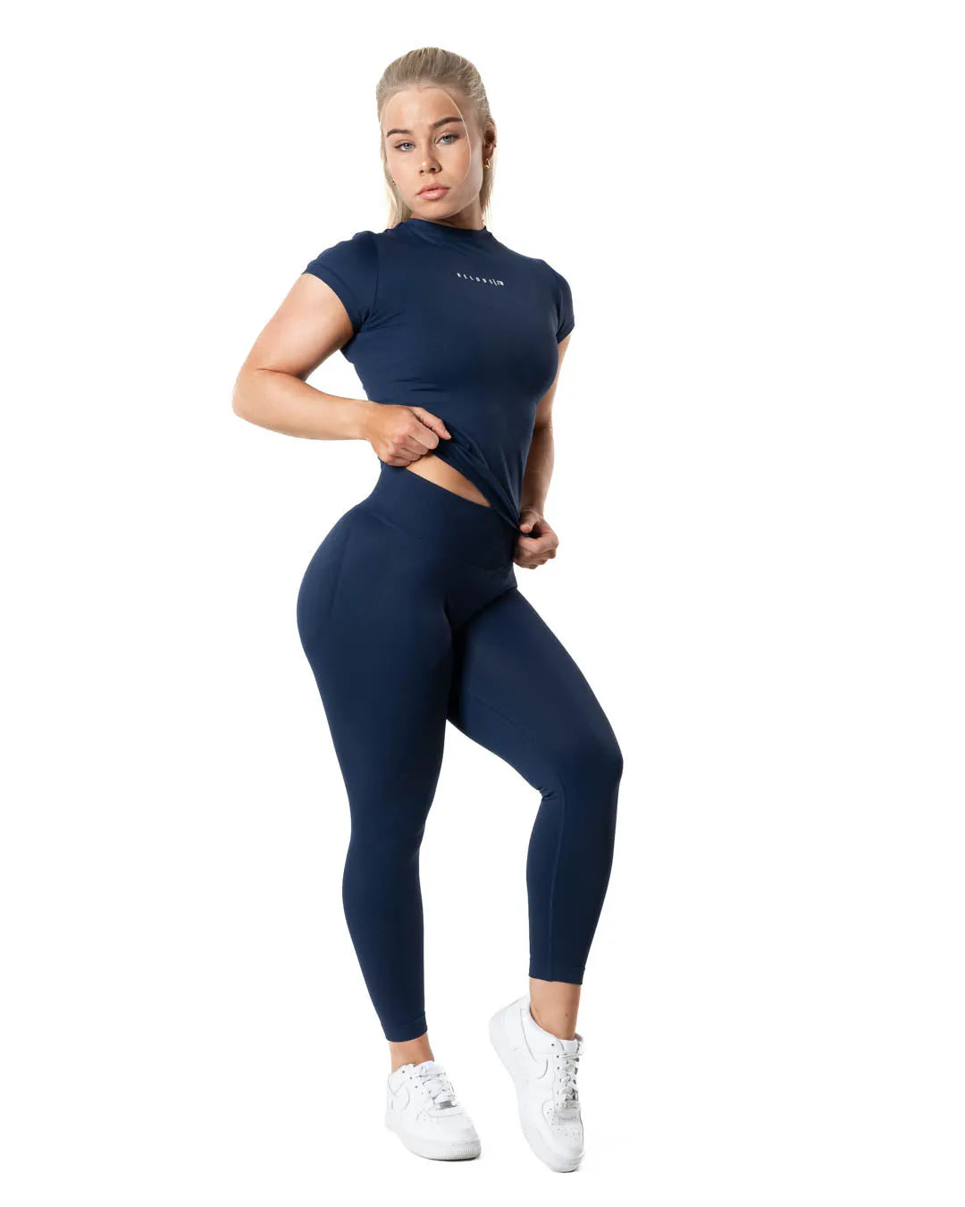 Aura Seamless T-shirt - Midnight Blue