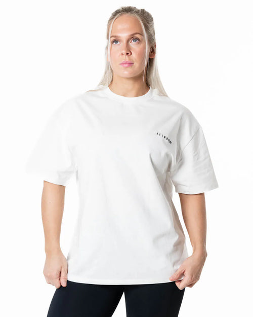 Barbender Oversized T-shirt Women - Vit