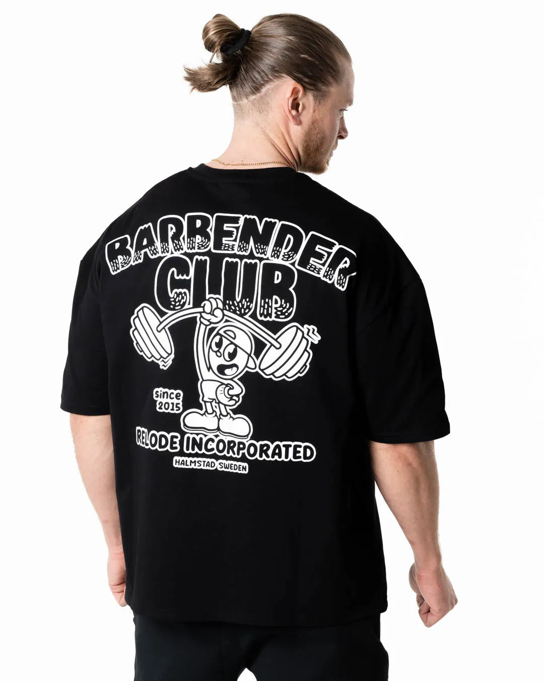 Barbender Oversized T-shirt - Svart