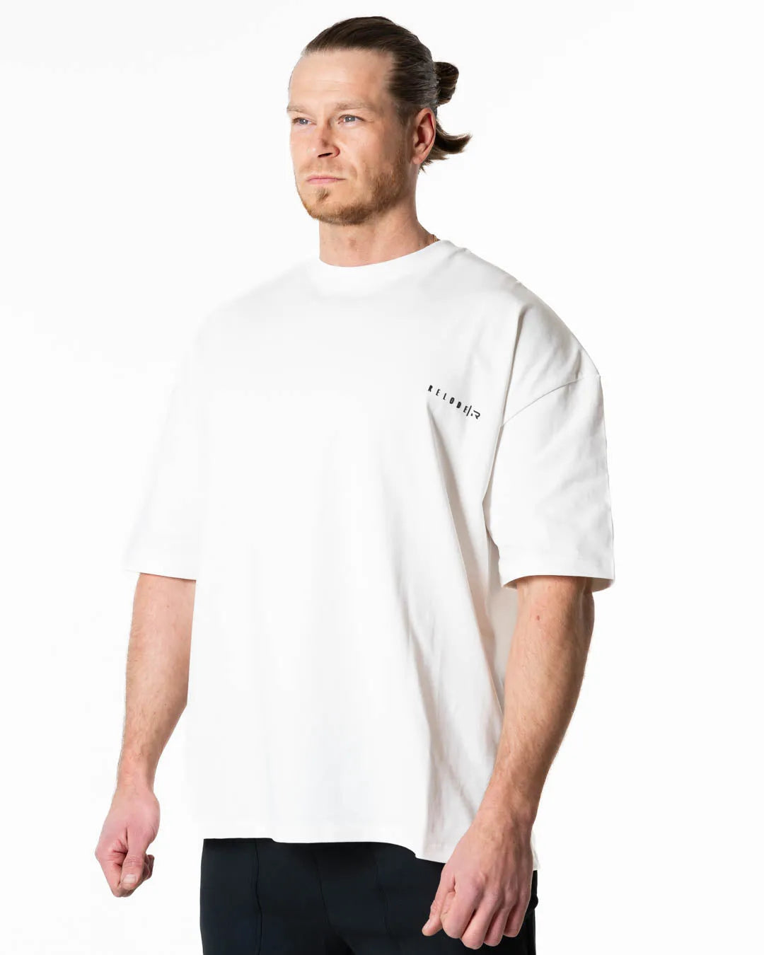 Barbender Oversized T-shirt - Vit