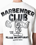 Barbender Oversized T-shirt - Vit
