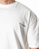Barbender Oversized T-shirt - Vit