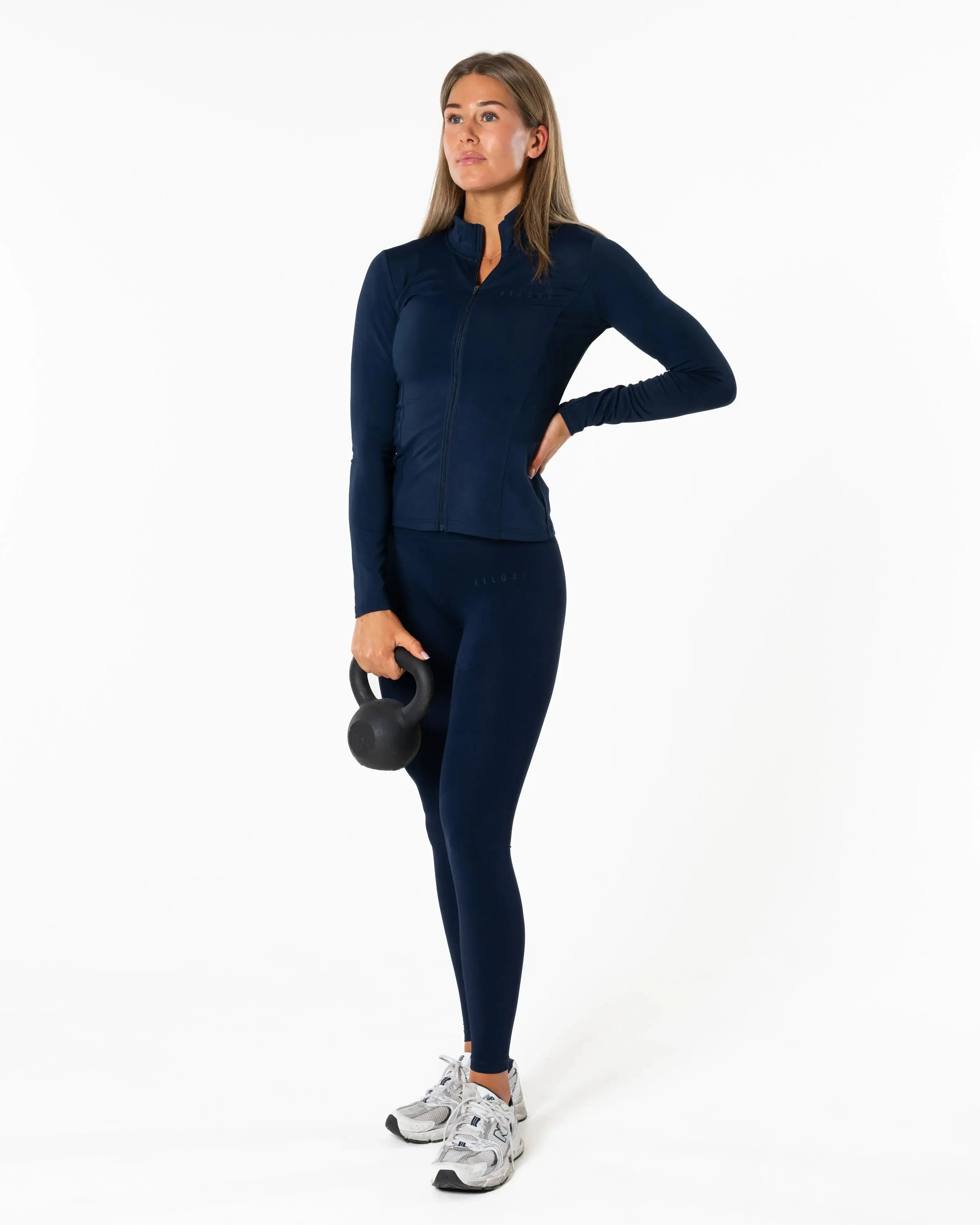 Clean Tights Tall - Mörkblå