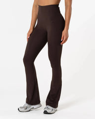 Clean Tights Flared Tall - Brown