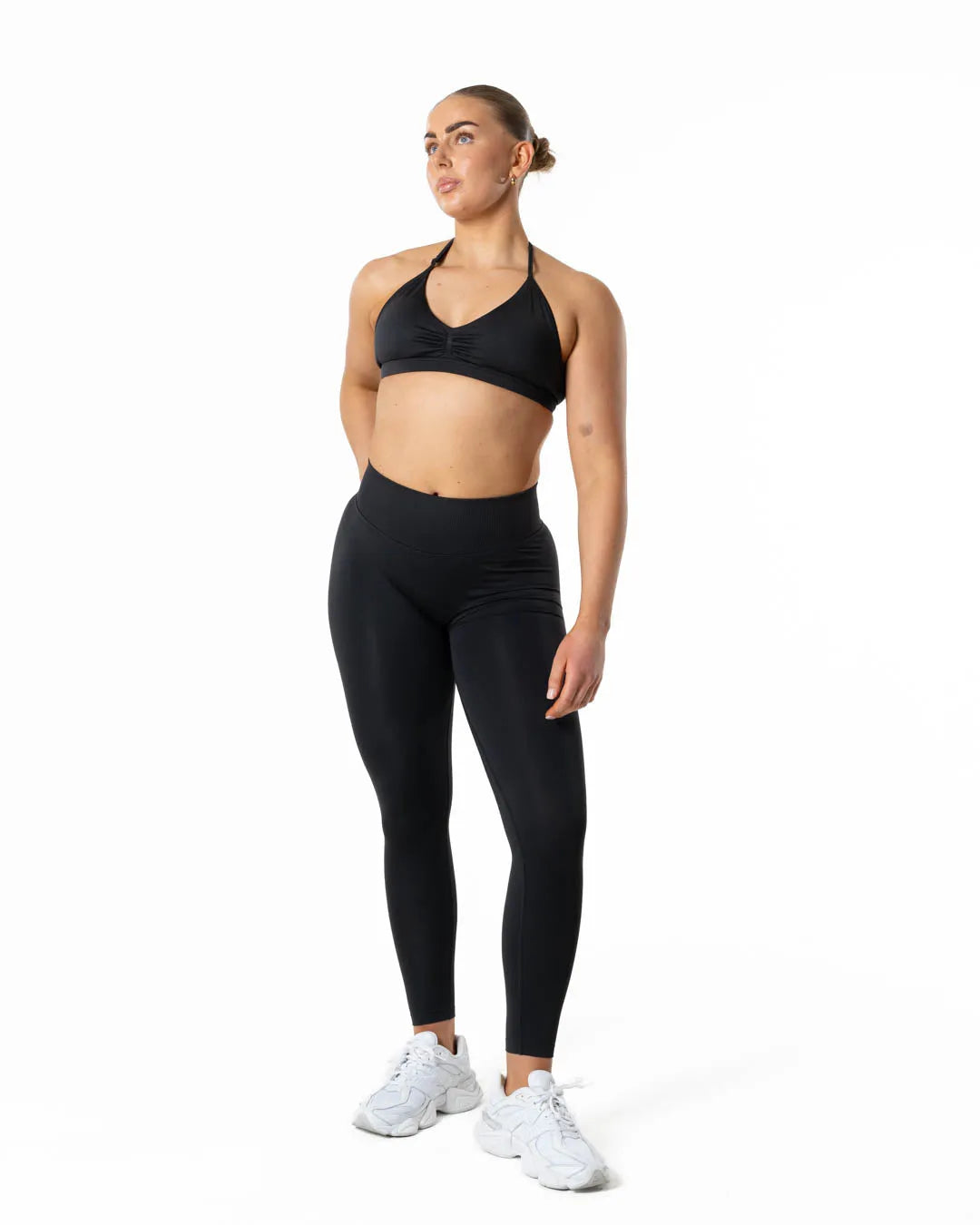 Hybrid Seamless Tights - Jet Black