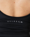 Hybrid Seamless Tank Top - Jet Black