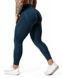 Hybrid Seamless Tights - Dark Navy