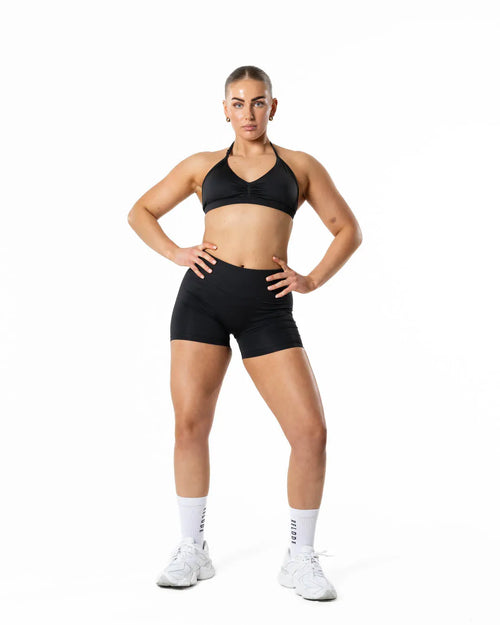 Hybrid Seamless Shorts · Jet Black