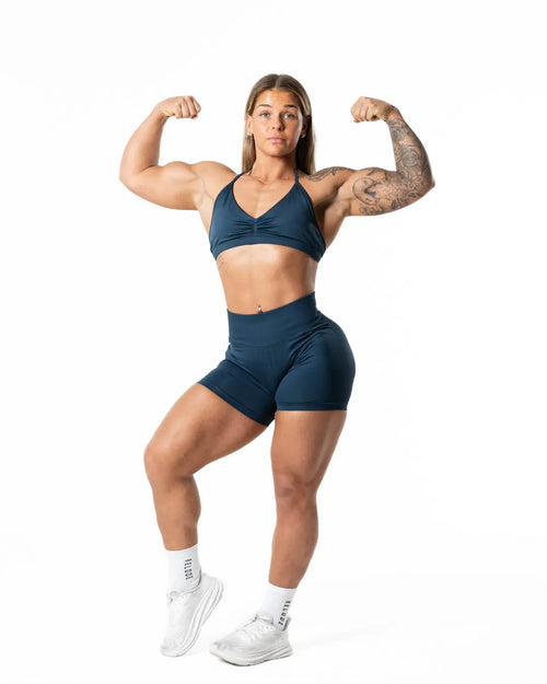 Hybrid Seamless Shorts · Dark Navy