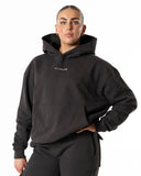 Hybrid Oversized Hoodie - Brun