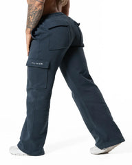 Hybrid Cargo Joggers · Slate Blue