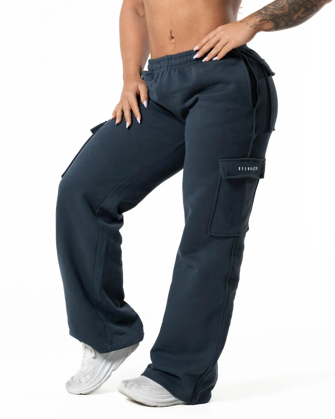 Hybrid Cargo Joggers · Slate Blue