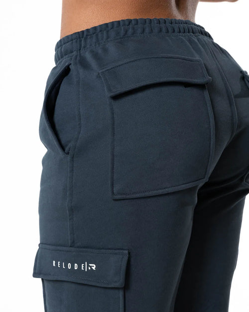 Hybrid Cargo Joggers · Slate Blue