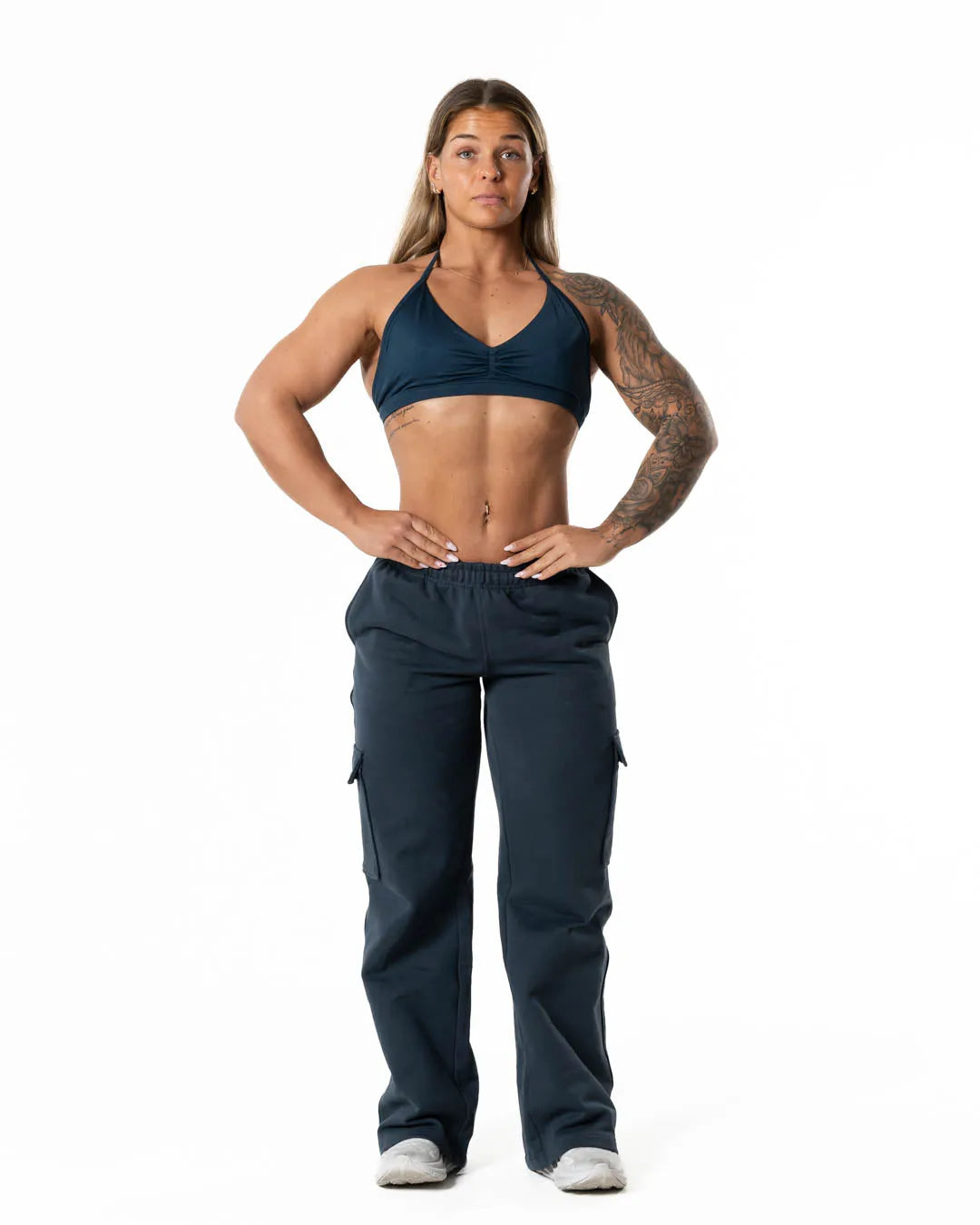 Hybrid Cargo Joggers · Slate Blue