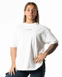 Hybrid Oversized T-shirt - Vit