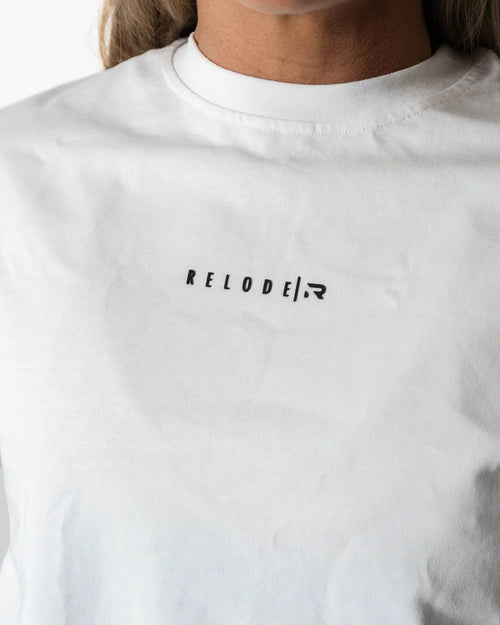 Hybrid Oversized T-shirt · Vit