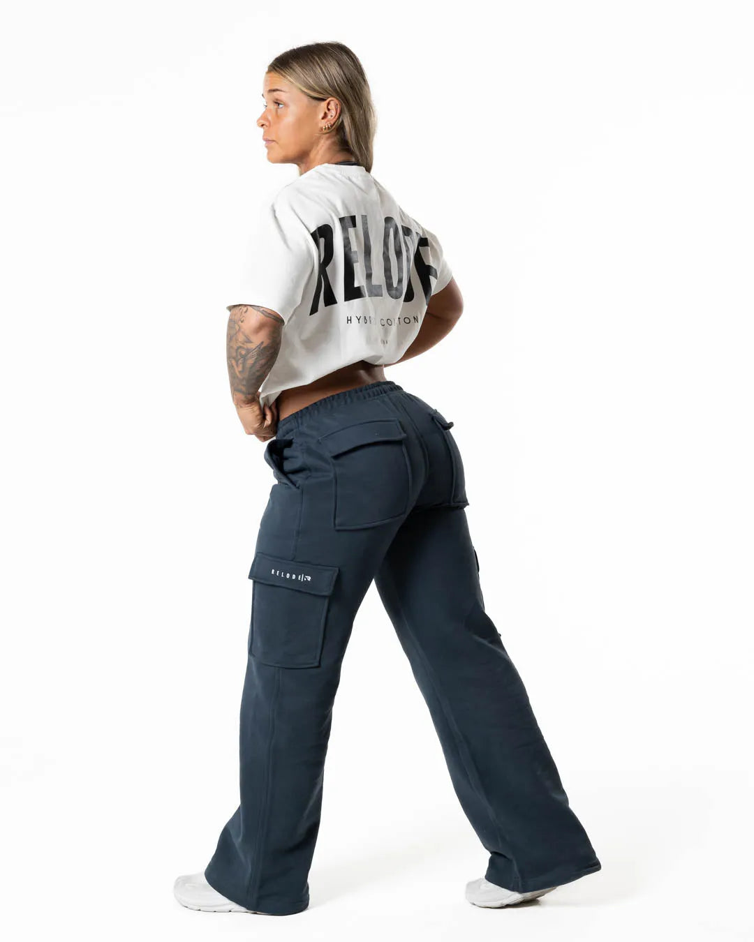 Hybrid Oversized T-shirt - Vit