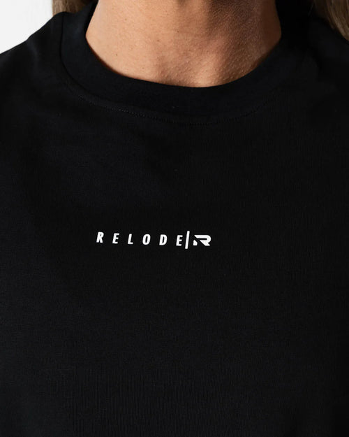 Hybrid Oversized T-shirt · Svart