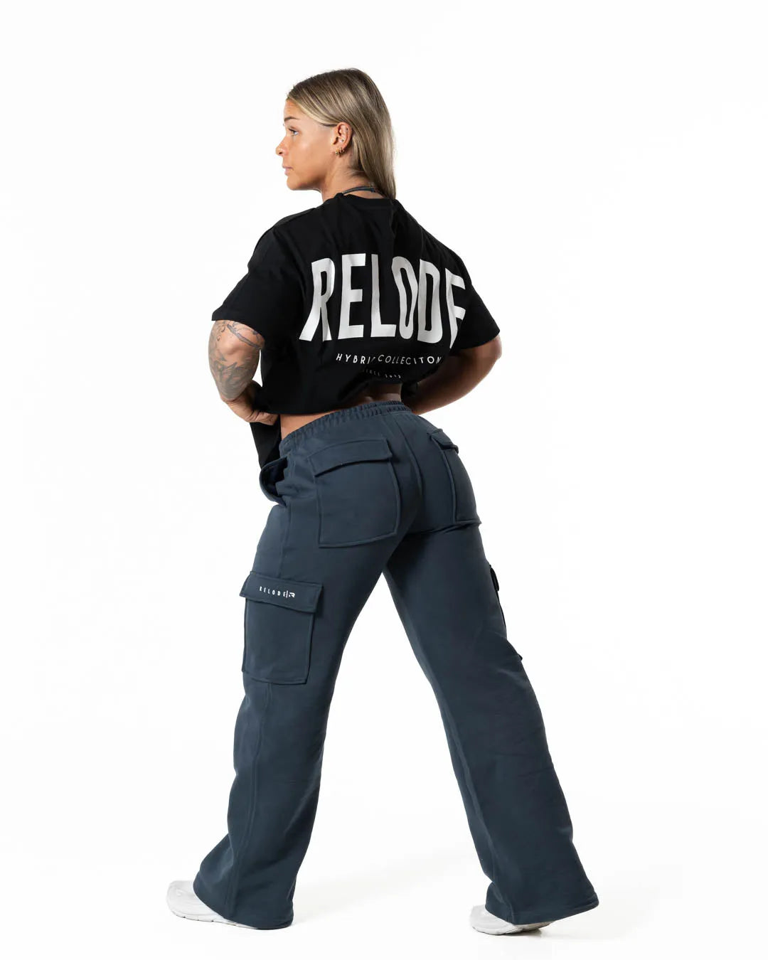 Hybrid Oversized T-shirt · Svart