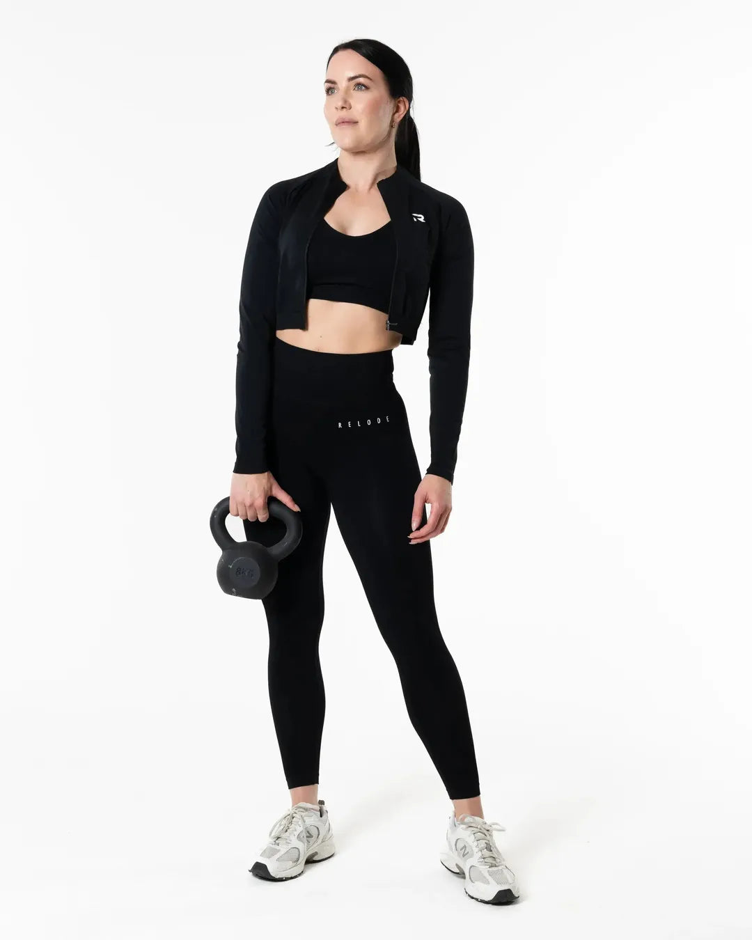 Slipstream Seamless Tights - Svart