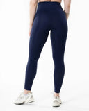 Slipstream Seamless Tights - Marinblå