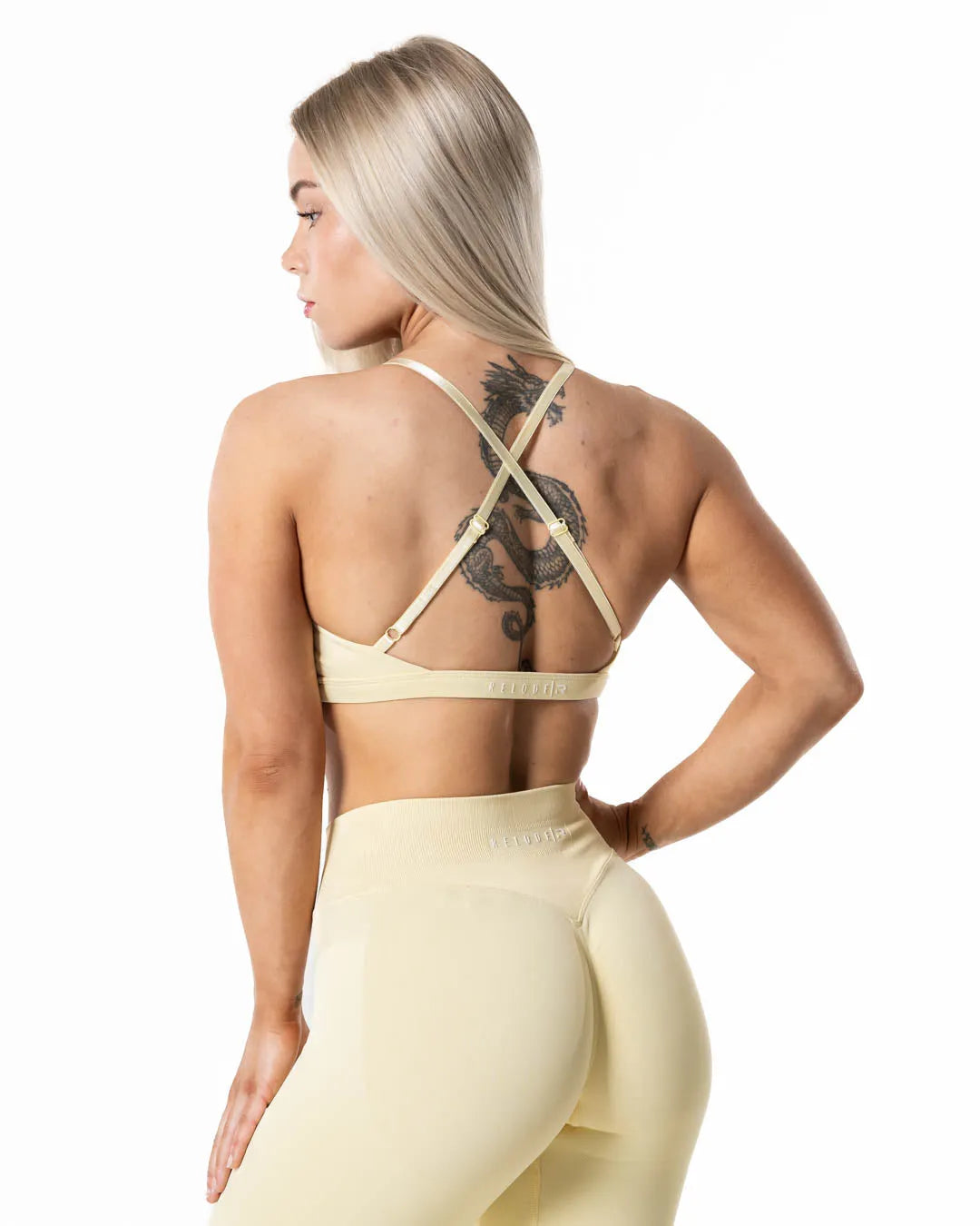 Aura Seamless Sports Bra - Gul