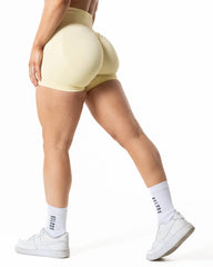 Aura Seamless Scrunch Shorts - Gul