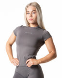 Aura Seamless T-shirt - Earth Grey